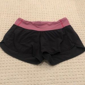 Size 2 lululemon speed up shorts